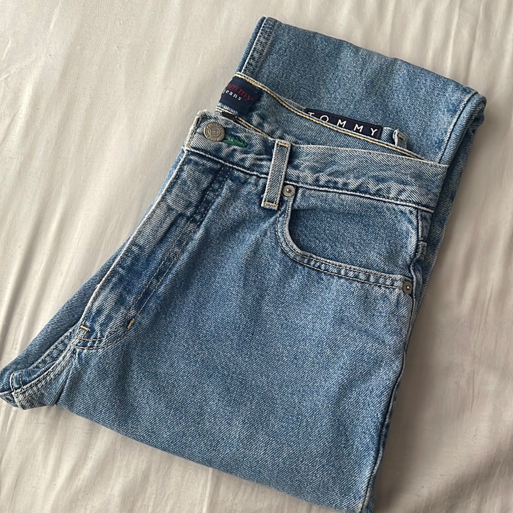 Classic fit med wash Tommy Hilfiger denim Jeans